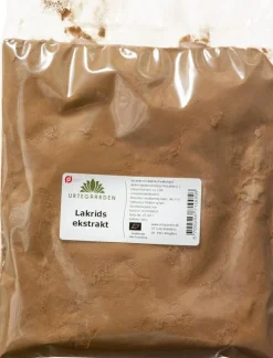 Urtegaarden Lakridsekstrakt Ø< Lav-Selv-Slik