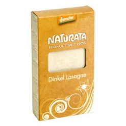 Naturata Lasagne Spelt Hvid Demeter Ø< Pasta, Ris & Bælgfrugter