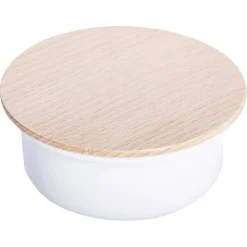 Plisson Limoges Porcelænsskål med barbersæbe og låg< Skum, Sprit & Gel