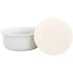 Plisson Limoges Porcelænsskål med barbersæbe< Skum, Sprit & Gel