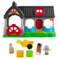 Fisher Price Motorik & Bevægelse>Little People Friendly Hestestald