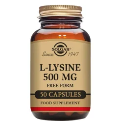 Nordic Premium Aminosyre|Ingredienser<L-Lysin Aminosyre 500 mg.