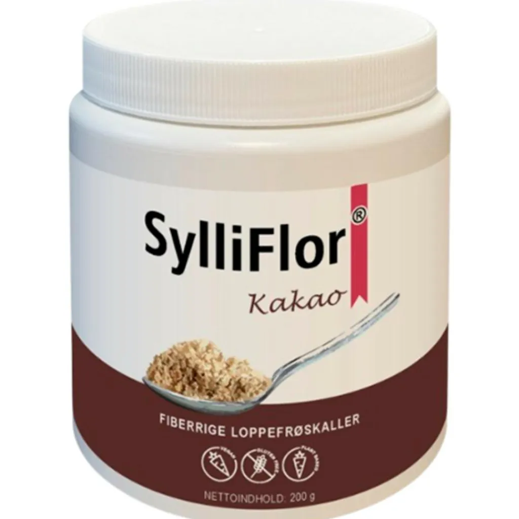 SylliFlor Ingredienser|Fordøjelse & Fibre<Loppefrøskaller Kakao