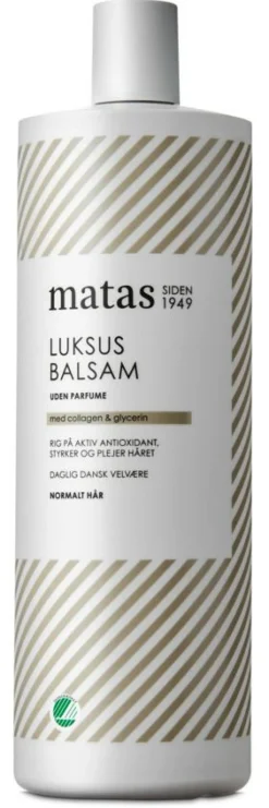 Matas Striber Luksus Balsam til Normalt Hår Uden Parfume< Balsam