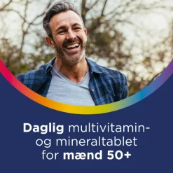 Multi-tabs Man 50+< Kosttilskud|Kosttilskud Til Mænd