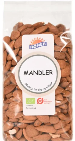 Rømer Tørret Frugt & Nødder|Tørret Frugt & Nødder<Mandler Ø