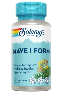 Solaray Fordøjelse & Fibre<Mave i Form
