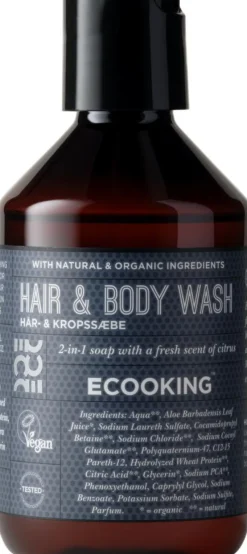 ECOOKING Shampoo|Kropspleje<Men Hår & Kropssæbe