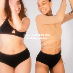 AllMatters Tøj<Menstruationstrusse High Waist Let/Moderat