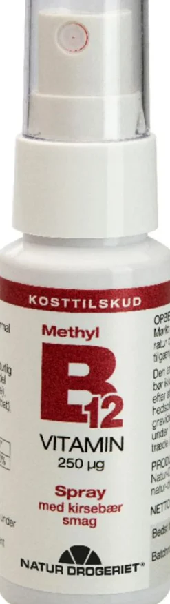 Natur Drogeriet B-Vitamin>Methyl B12-Vitamin Spray