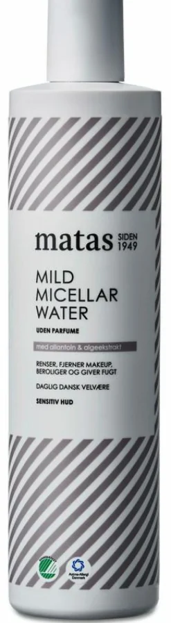 Matas Striber Renseprodukter<Mild Micellar Water til Sensitiv Hud Uden Parfume