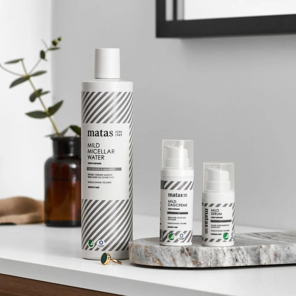 Matas Striber Renseprodukter<Mild Micellar Water til Sensitiv Hud Uden Parfume