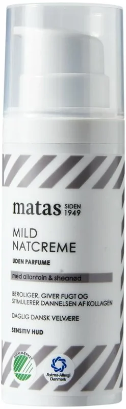 Matas Striber Natcreme<Mild Natcreme Uden Parfume