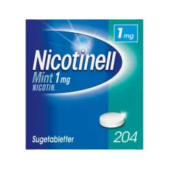Nicotinell Nikotintabletter|Rygestop>Mint Sugetablet 1 mg