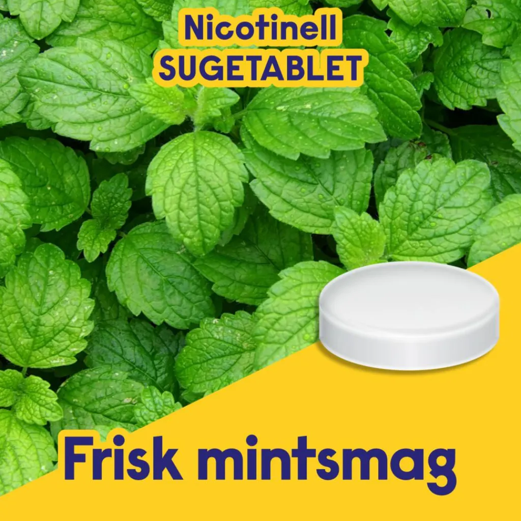 Nicotinell Nikotintabletter|Rygestop<Mint Sugetablet 2 mg