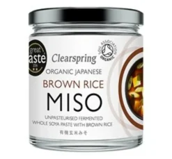 Clearspring Miso Brown Rice upasteuriseret Ø< Krydderier