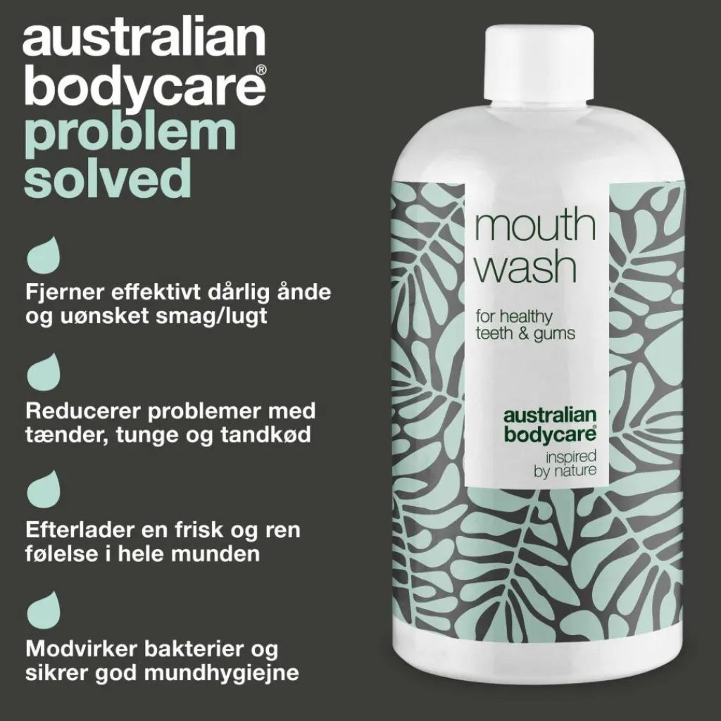 Australian Bodycare Mouth Wash< Mund & Tandpleje