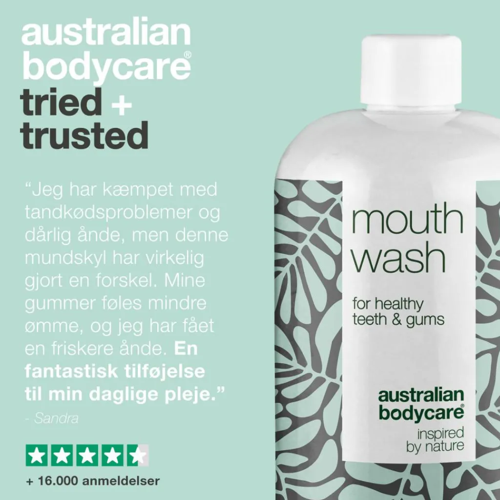 Australian Bodycare Mouth Wash< Mund & Tandpleje