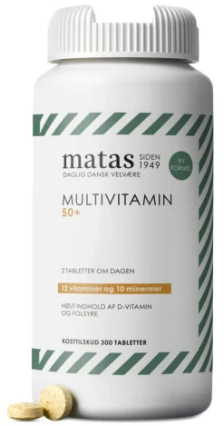 Matas Striber Multivitaminer>Multivitamin 50+