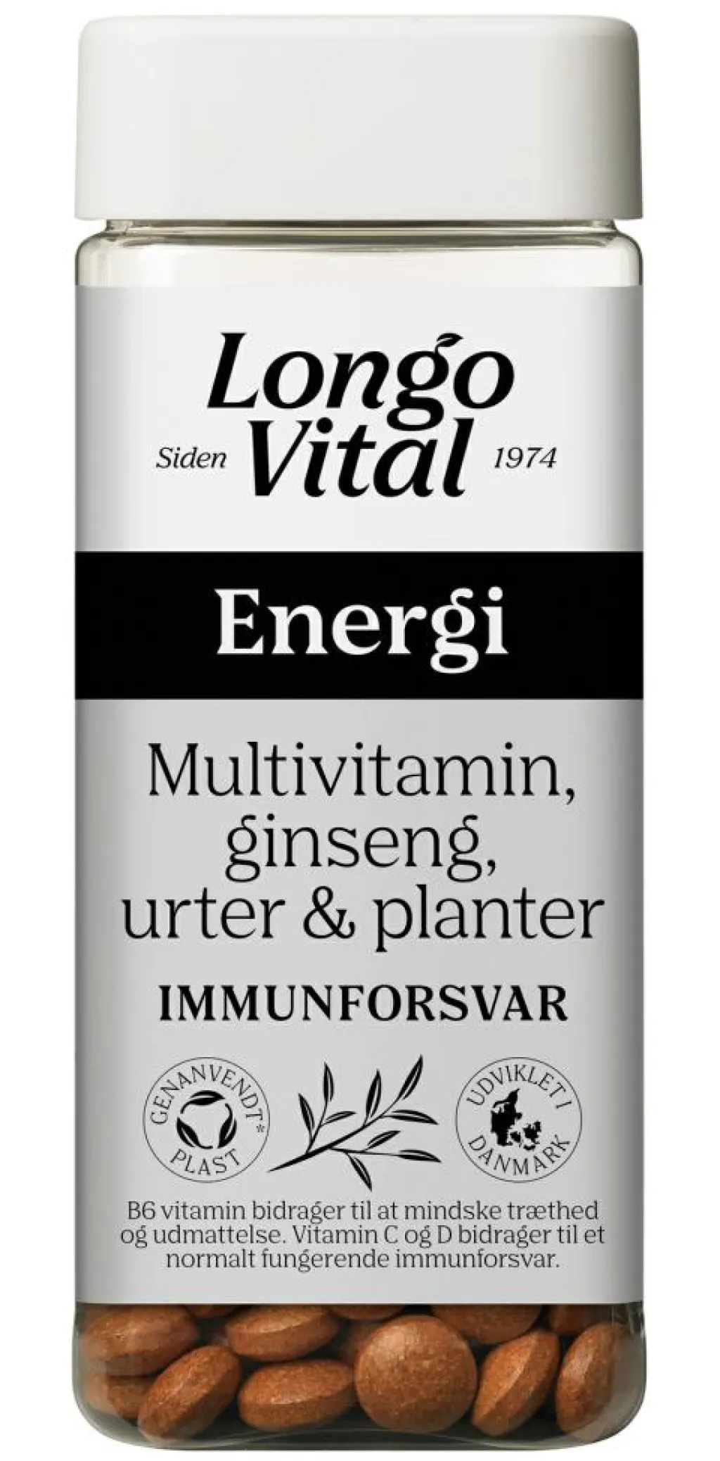 Longo Vital Multivitamin Energi< Multivitaminer