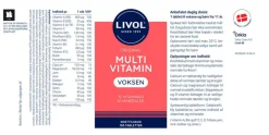 Livol Multivitamin Voksen< Multivitaminer