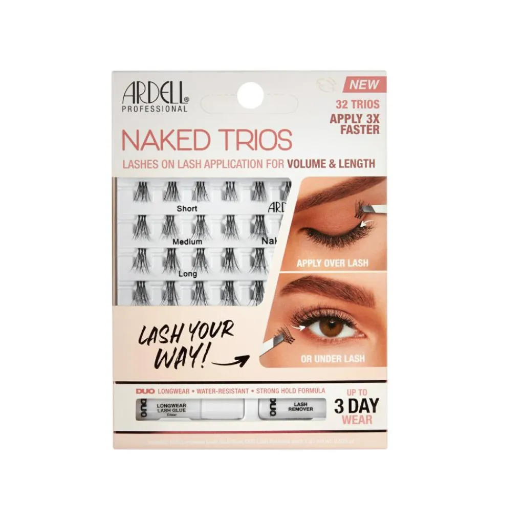 Ardell Øjenvipper>Naked Lashes Trios Kit