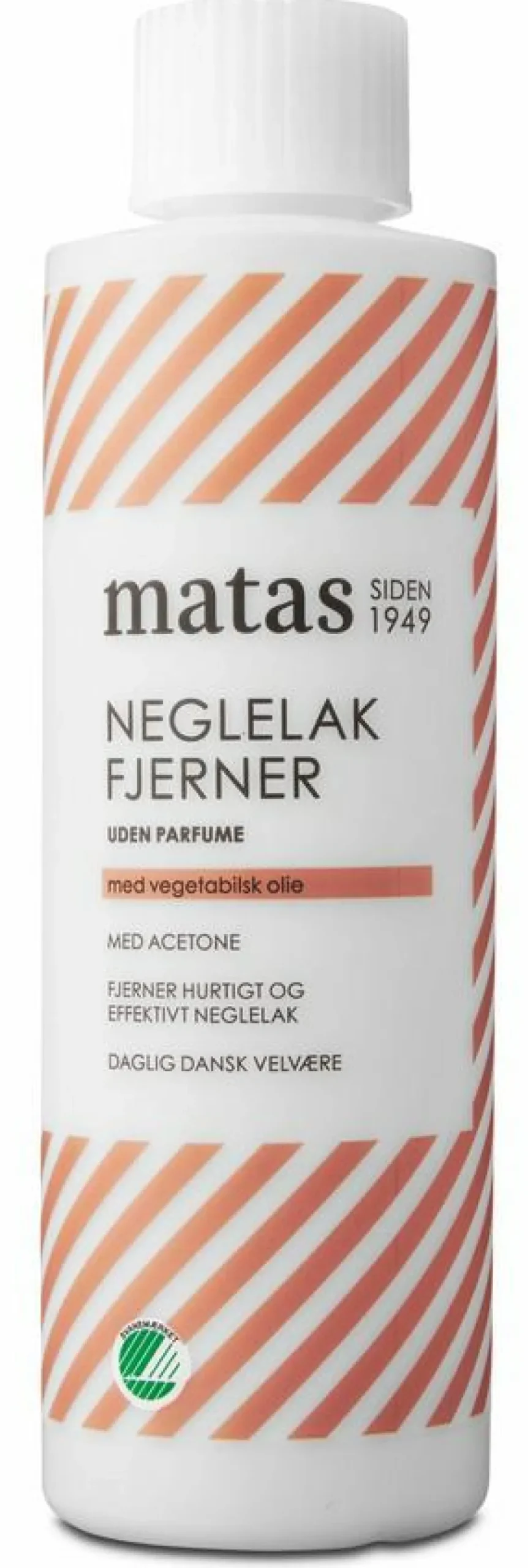Matas Striber Neglelakfjerner>Neglelakfjerner med Acetone og Uden Parfume