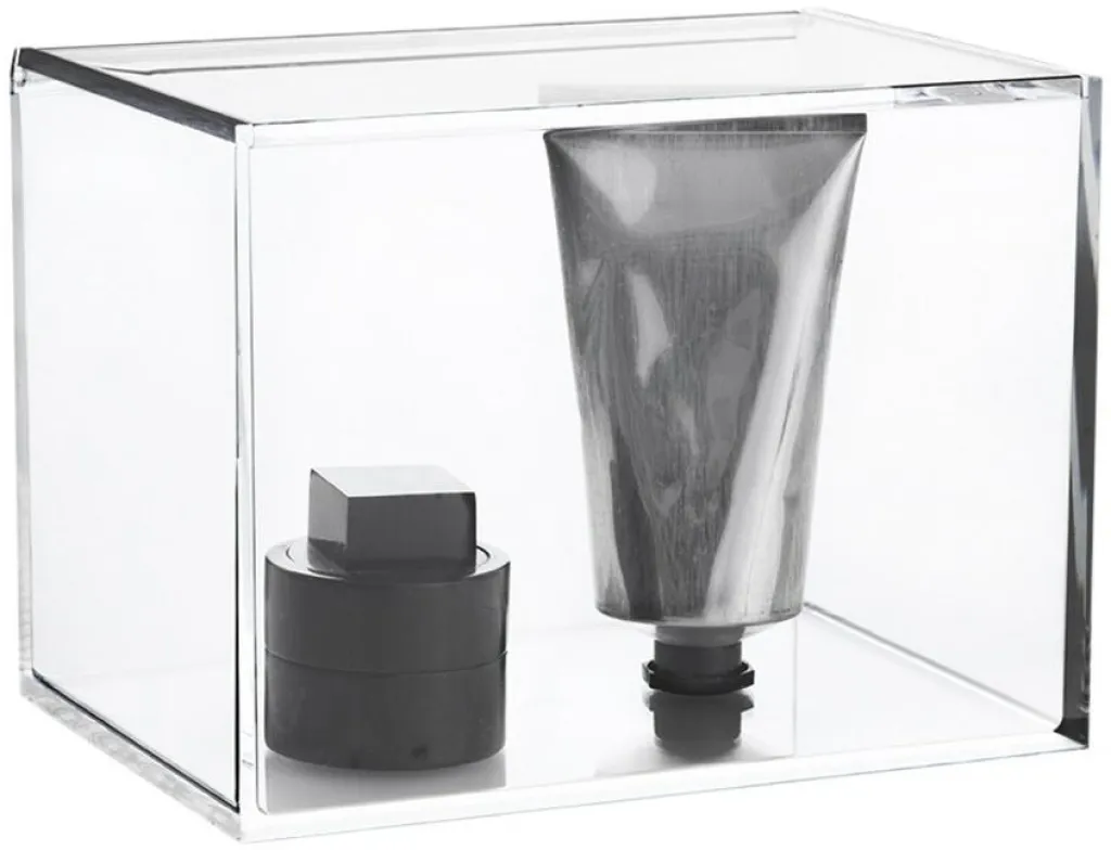 Nomess Opbevaring & Organisering|Makeupopbevaring<Clear box with lid, tall