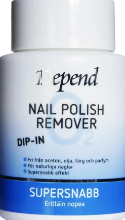 Depend Neglelakfjerner>O2 Dip-in Neglelakfjerner