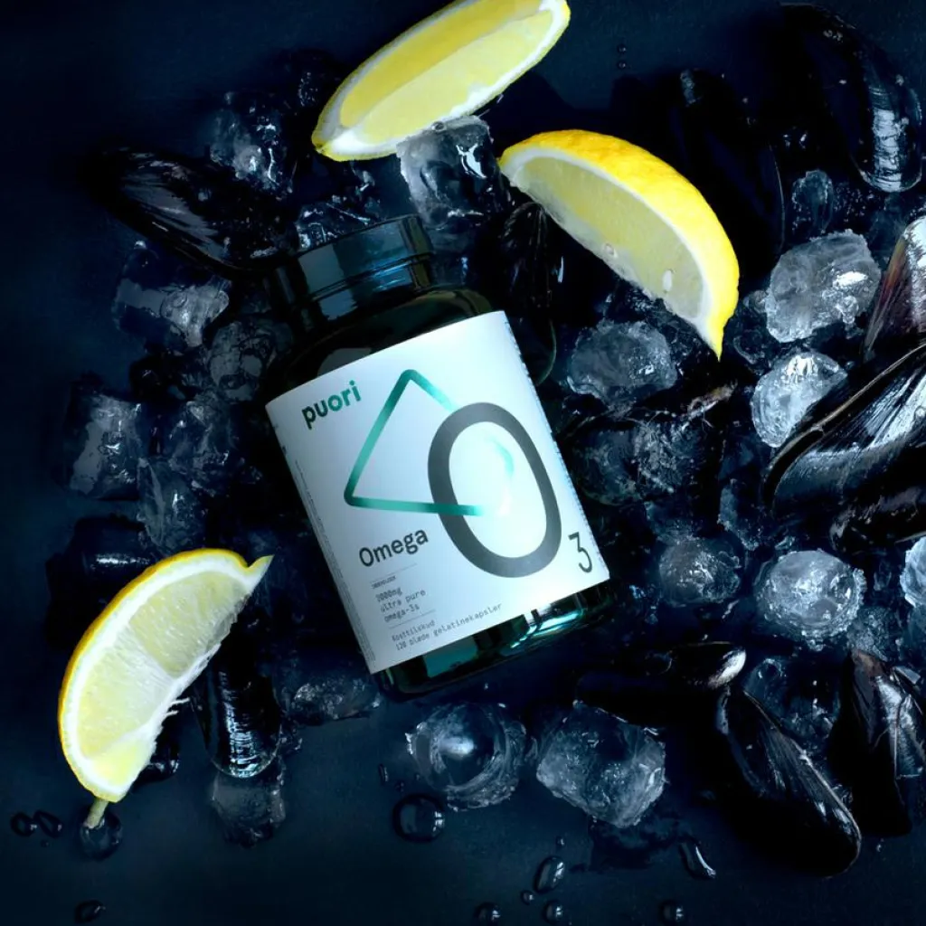 Puori O3 Omega-3< Syn & Hørelse|Hjerte & Kredsløb