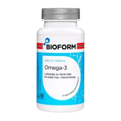 Bioform Fiskeolie & Omega 3>Omega 3 (NordNorsk Lakseolie)