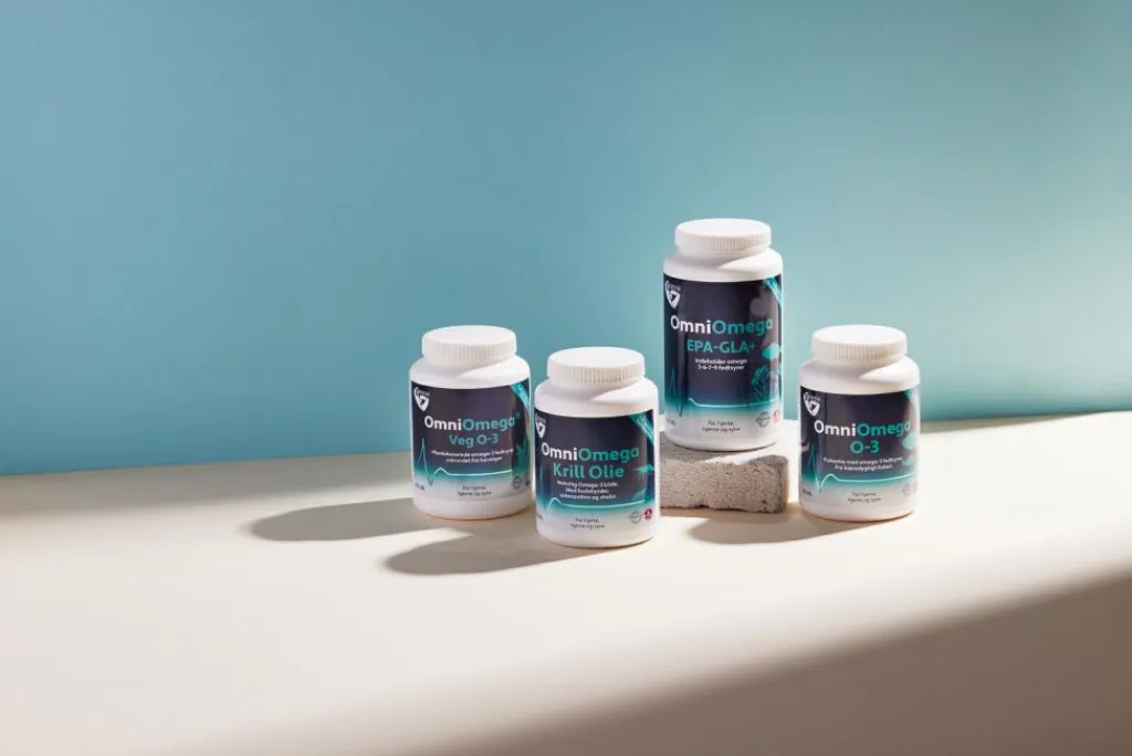 Biosym OmniOmega EPA-GLA+< Fiskeolie & Omega 3