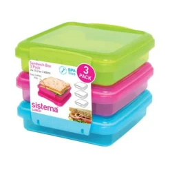 Sistema Opbevaring & Organisering>Opbevaringsboks Sandwich 3-pak