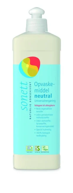 Sonett Rengøring<Opvaskemiddel/universalrengøring Neutral