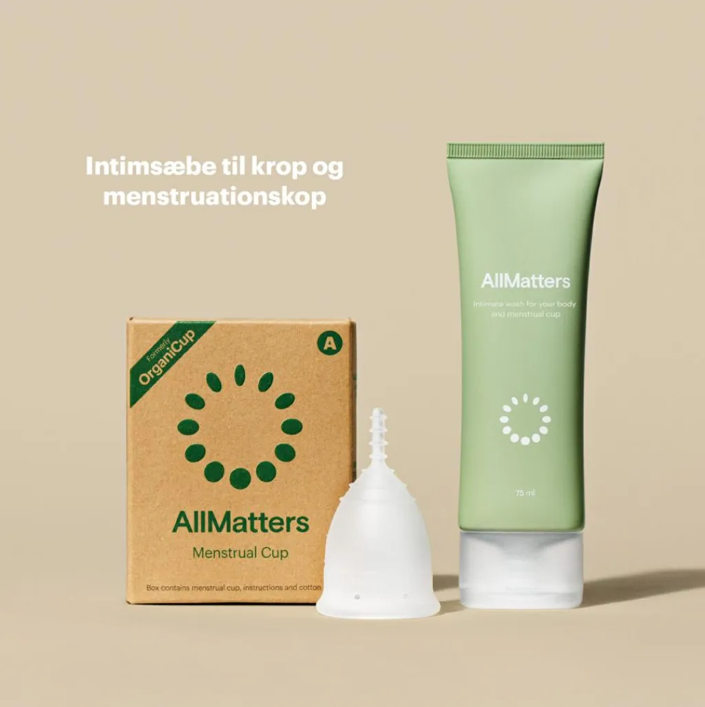 AllMatters OrganiWash til OrganiCup< Intimpleje|Bind & Indlæg