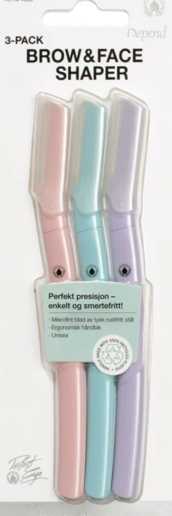 Depend Øjenbrynstrimmere|Øjenbryn>Perfect Eye Brow & Face Shaper