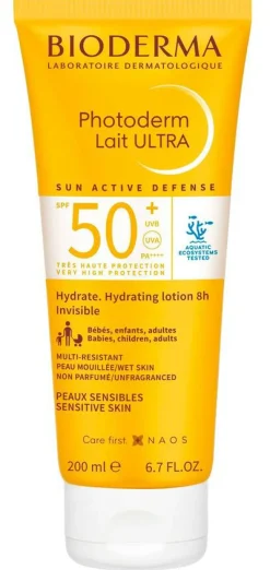 Bioderma Solcreme Til Børn|Hudpleje Til Børn>Photoderm Lait Ultra SPF 50+