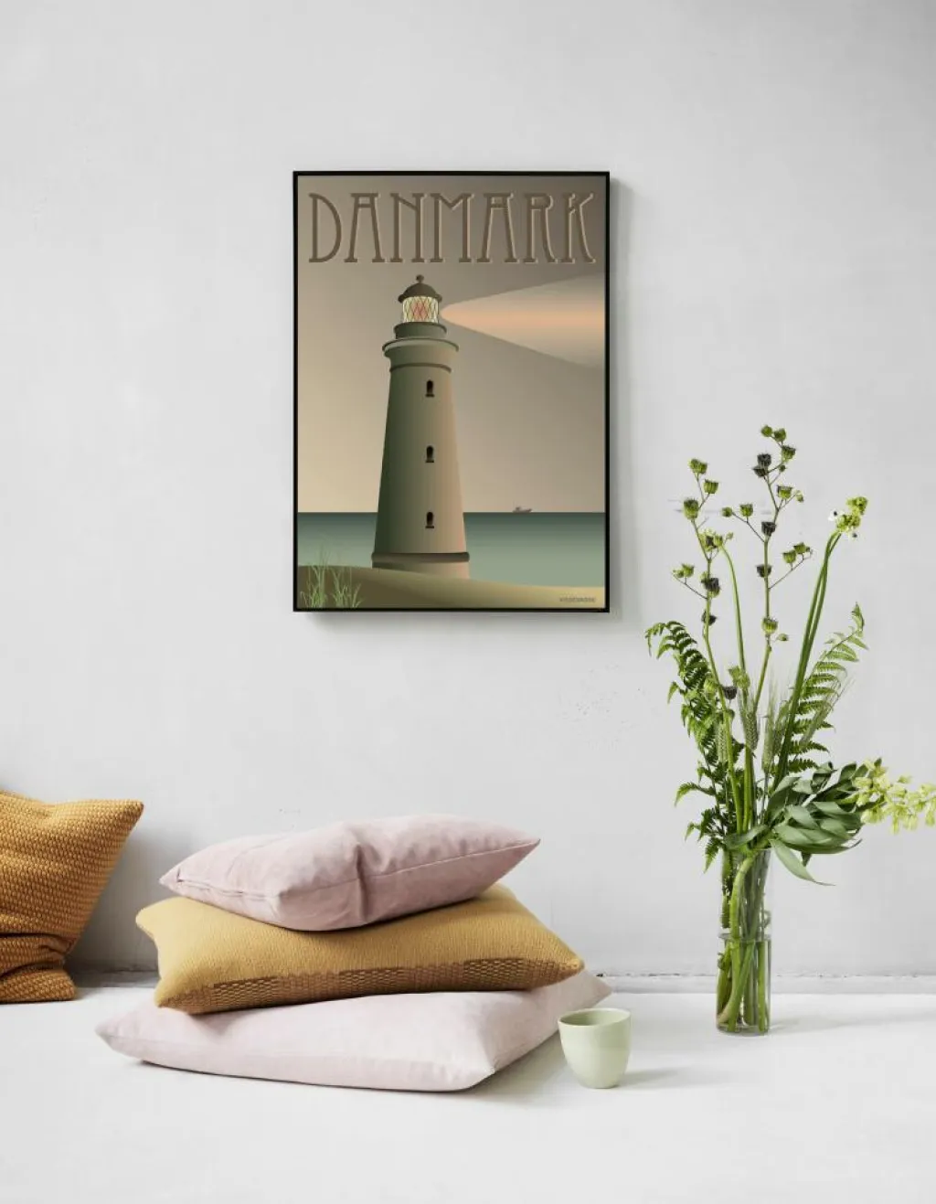 ViSSEVASSE Plakat 'Danmark Fyret'< Plakater & Rammer