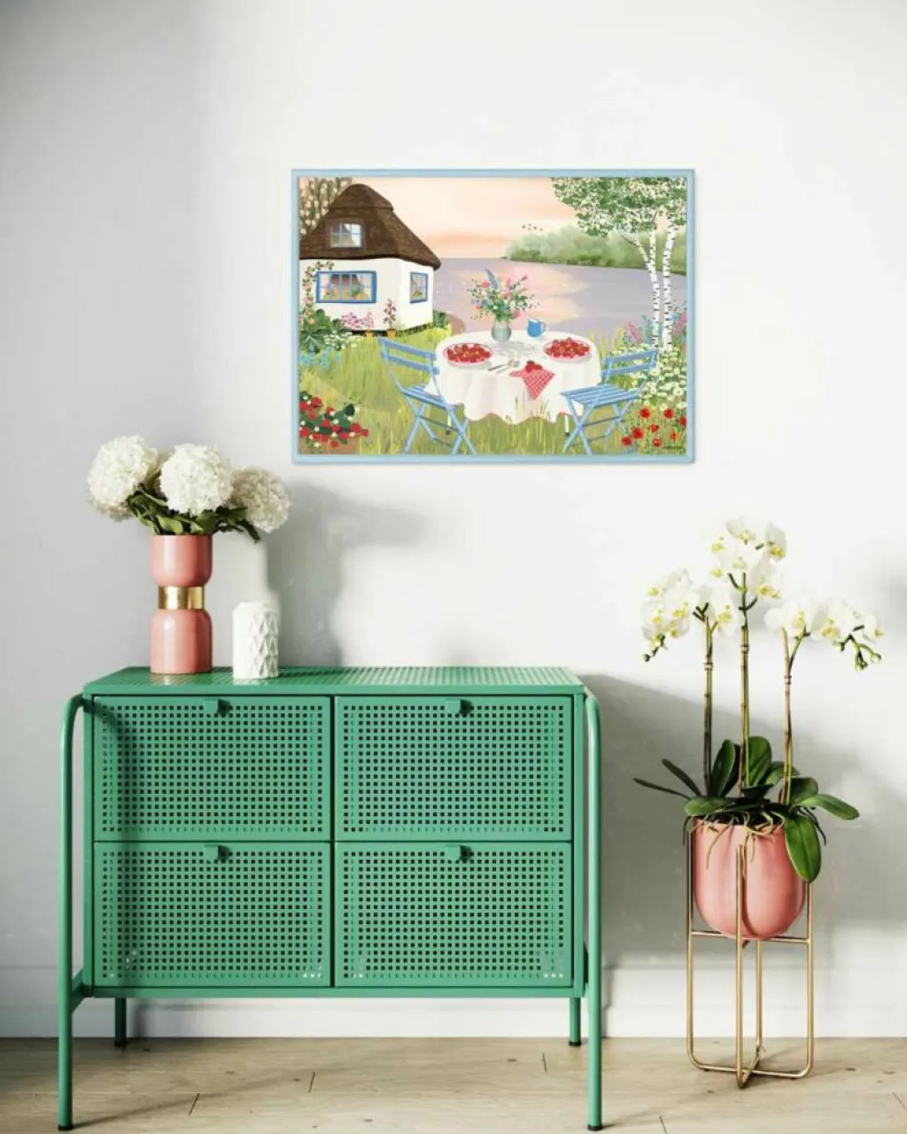 ViSSEVASSE Plakater & Rammer>Plakat Sweet Strawberries