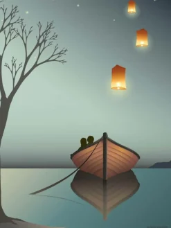 ViSSEVASSE Plakater & Rammer>Plakat 'The Lanterns'