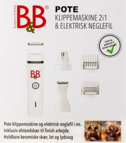 B&B Hundeklippere>Pote Klippemaskine