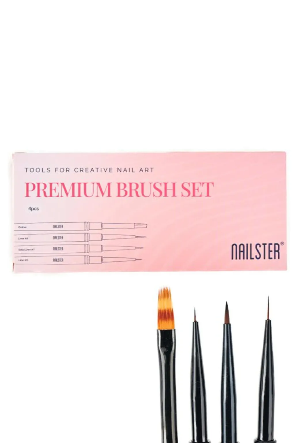 Nailster Premium Brush Set< Nail Art