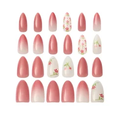 KICKS Beauty Kunstige Negle Og Tilbehør<Press-On Nails Flower