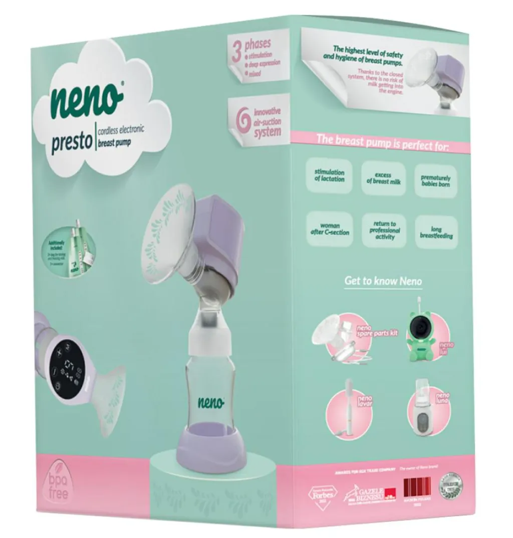Neno Presto Elektrisk Brystpumpe Single<Børn Brystpumper