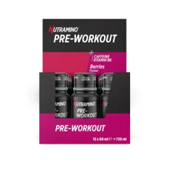 Nutramino Pre-Workout Shot< Aminosyre|Ingredienser
