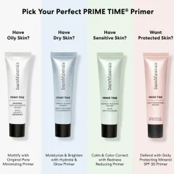 bareMinerals Prime Time Redness Reducing Primer< Primer