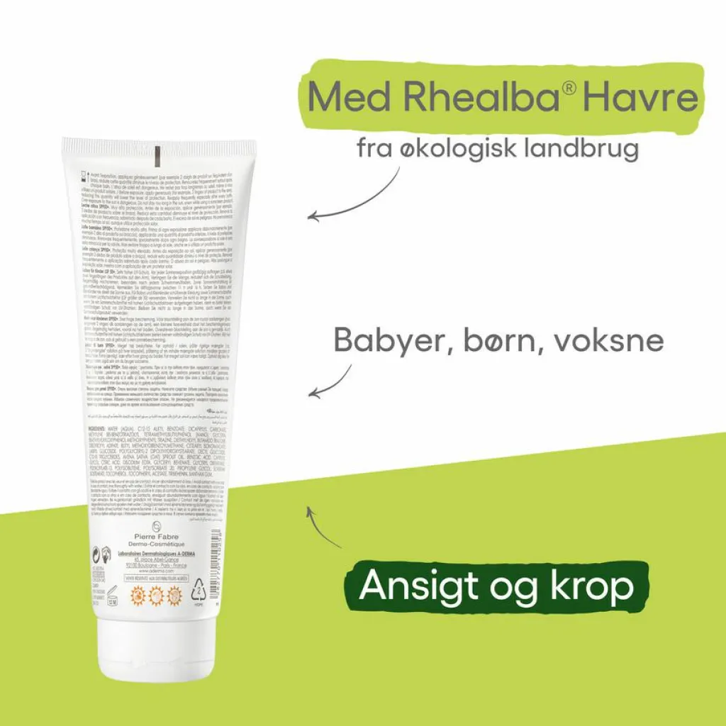 A-DERMA Protect Kids Sun Lotion SPF50+<Børn Solcreme Til Børn|Hudpleje Til Børn