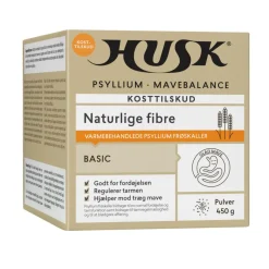 HUSK Psyllium Mavebalance Ingredienser|Fordøjelse & Fibre>Psyllium Mavebalance