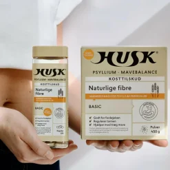 HUSK Psyllium Mavebalance Ingredienser|Fordøjelse & Fibre<Psyllium Mavebalance