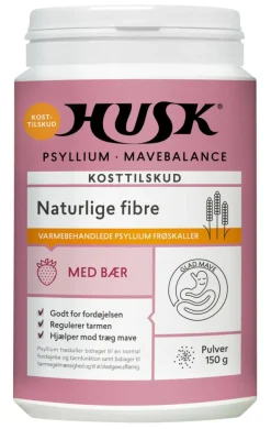HUSK Psyllium Mavebalance Fordøjelse & Fibre>Psyllium Mavebalance med Bær